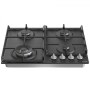 Gorenje | GW641EXB | Hob | Gas | Number of burners/cooking zones 4 | Rotary knobs | Black - 7